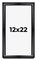 Modern Shadow Box 1.5" Depth Black Picture Frame - UV Acrylic, Backing, Hanging Hardware